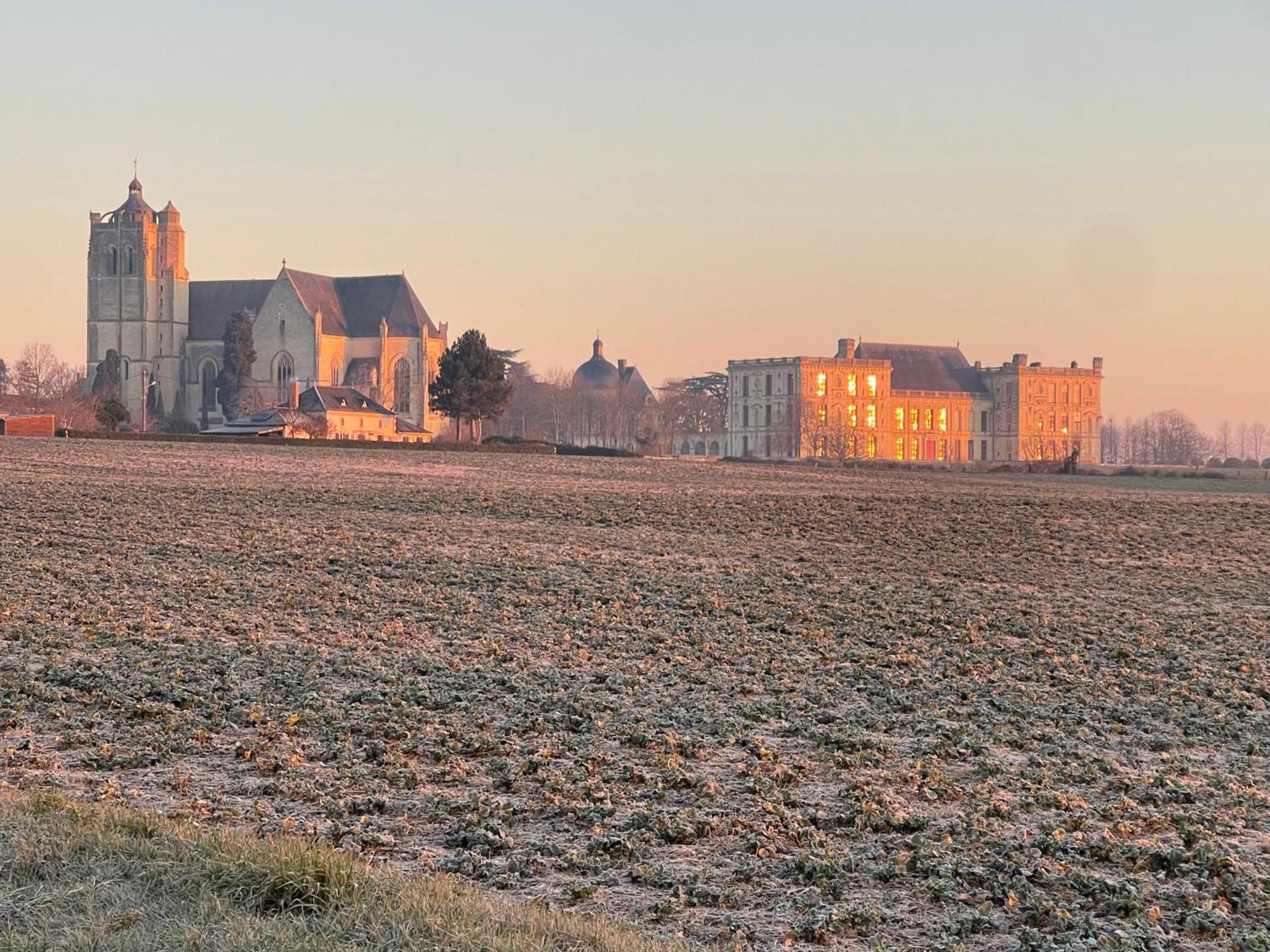 Le Chateau De Leugny Oiron Экстерьер фото